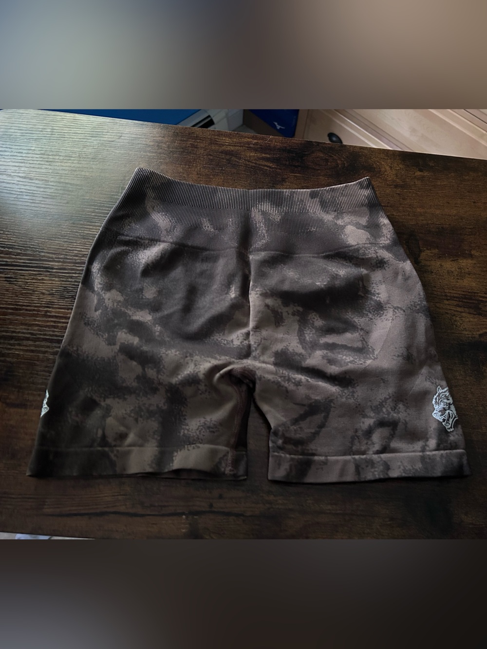 Darc Sport Brown High-Waist Athletic Shorts